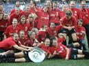 Ein Bild aus besseren Zeiten: Der FC Thun, damals noch Rot/Schwarz Thun, wird 2009 Cupsieger