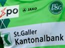 Der FC St. Gallen erringt in der Challenge League mühelos den 8. Sieg in 9 Spielen.