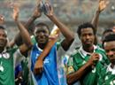 Die Nigerianer freuen sich über den Finaleinzug.