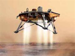Der «Phoenix Mars Lander» soll auf dem Mars nach Wasser suchen.