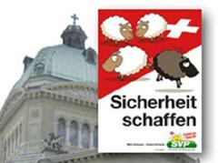 Das SVP-Plakat gefällt deutschen Nazis ausgezeichnet.