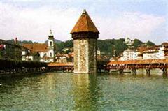 Kappelbrücke in Luzern: Todesschütze von Luzern wurde freigesprochen.