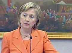«Korruption und schlechte Regierungsführung, sind die grössten Hindernisse für die Entwicklung», so Clinton.