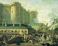 Der Sturm auf die Bastille am 14. Juli 1789 wurde zum Symbol für die Französische Revolution.