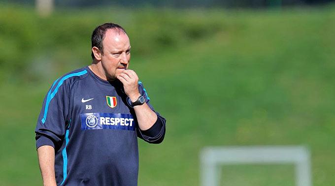 Für den Inter Mailand Trainer Rafael Benitez ist das Spiel gegen Twente Enschede entscheidend.