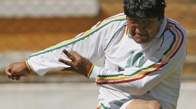 Durfte weiterspielen: Evo Morales.