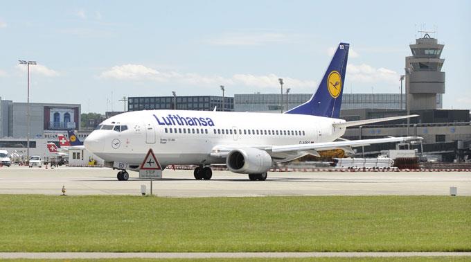 381 Millionen Euro Verlust flog die Lufthansa ein.