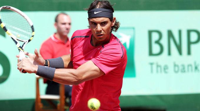 Souveräner Start von Rafael Nadal.
