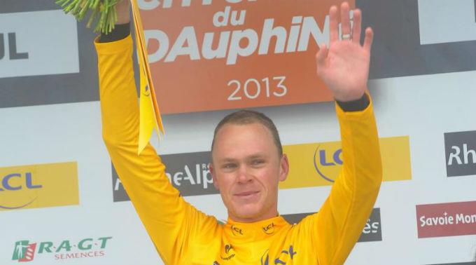 Jubel bei Christopher Froome.