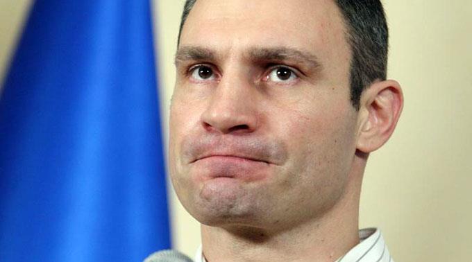 «Dr. Eisenfaust»: Vitali Klitschko.