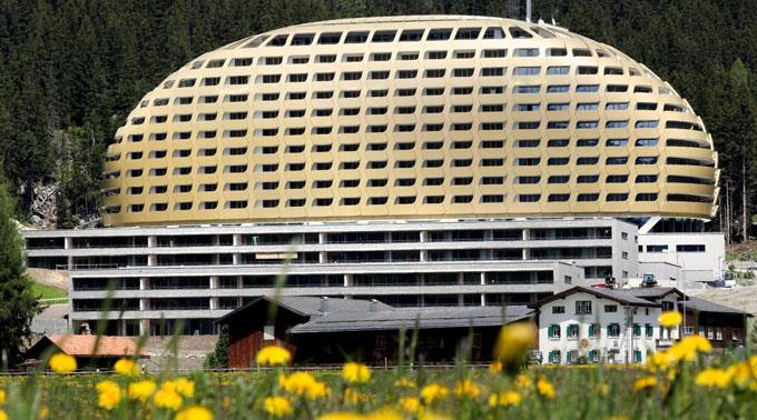 Das Davoser Luxushotel Intercontinental.