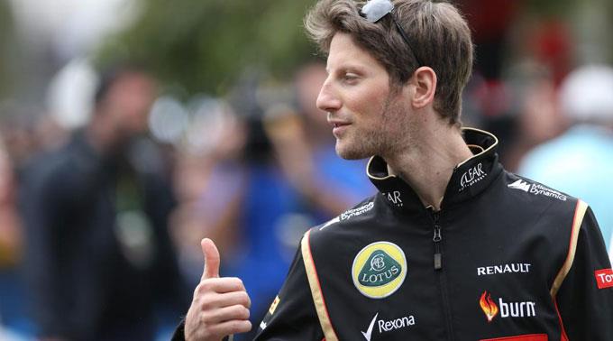 Romain Grosjean steht seit 2012 bei Lotus unter Vertrag.