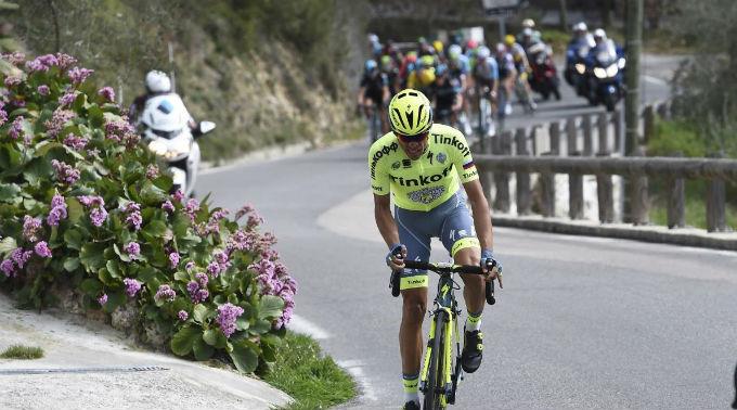 Alberto Contador fuhr bei der 3. Etappe auf Rang 2. (Archivbild)