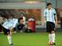 Lionel Messi und Juan Roman Riquelme müssen gegen Brasilien ran. (Archivbild)