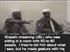 Osama bin Laden (rechts) auf einem früheren Video, das er TV-Stationen hat zukommen lassen.