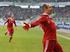 Schon wieder getroffen: Bayerns Arjen Robben jubelt nach dem 0:1 in Bochum, Endstand: 1:3 für Bayern.
