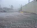 Galvestone steht vollständig unter Wasser.